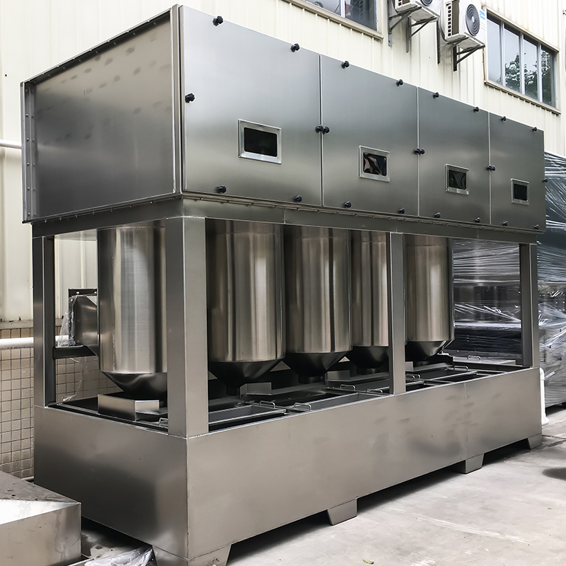 Menara semburan siklon hibrid