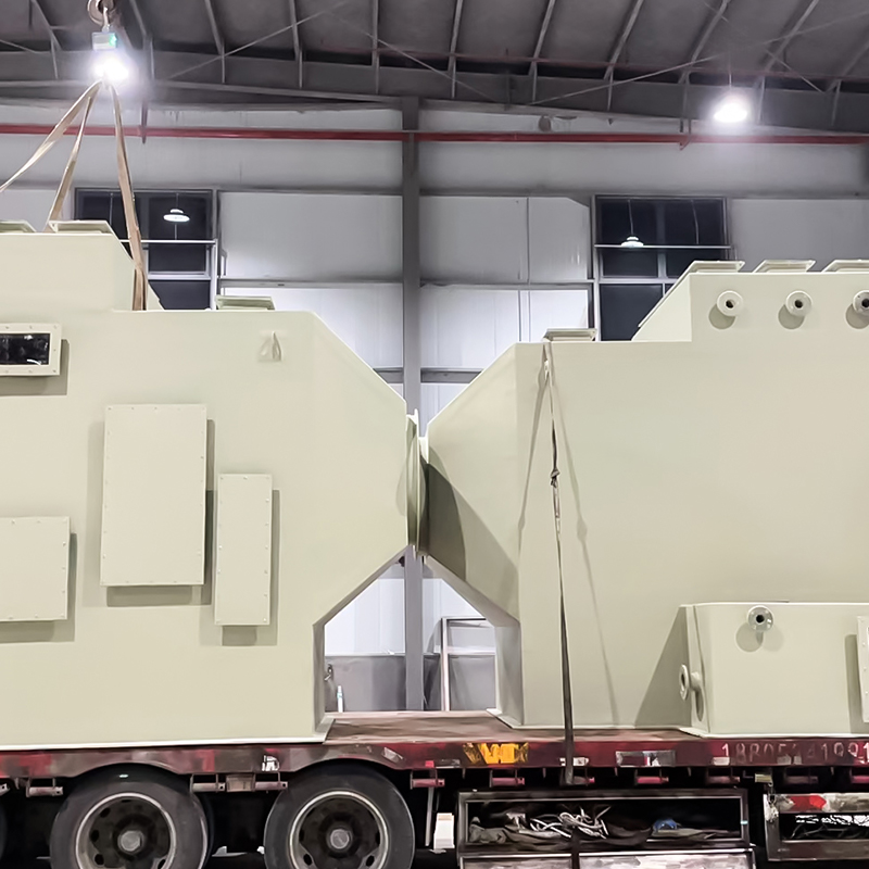 Menara penyental mendatar FRP