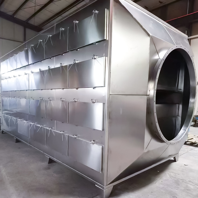 Struktur laci kotak penjerapan karbon teraktif keluli tahan karat 304