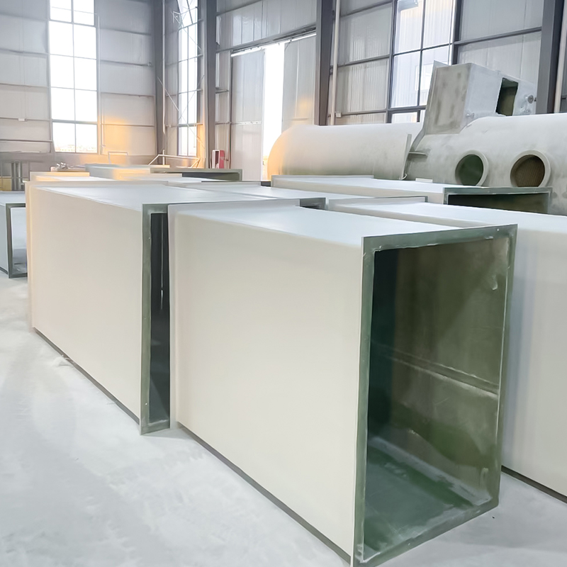 Aksesori saluran gentian kaca