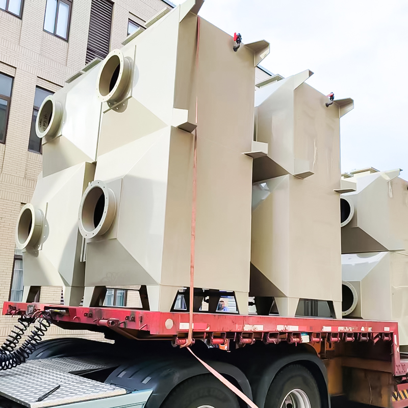 Kotak penjerapan karbon diaktifkan PP