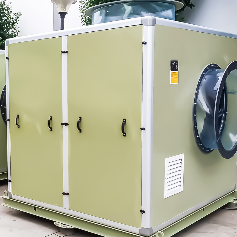 Kipas kotak kalis bunyi gentian kaca