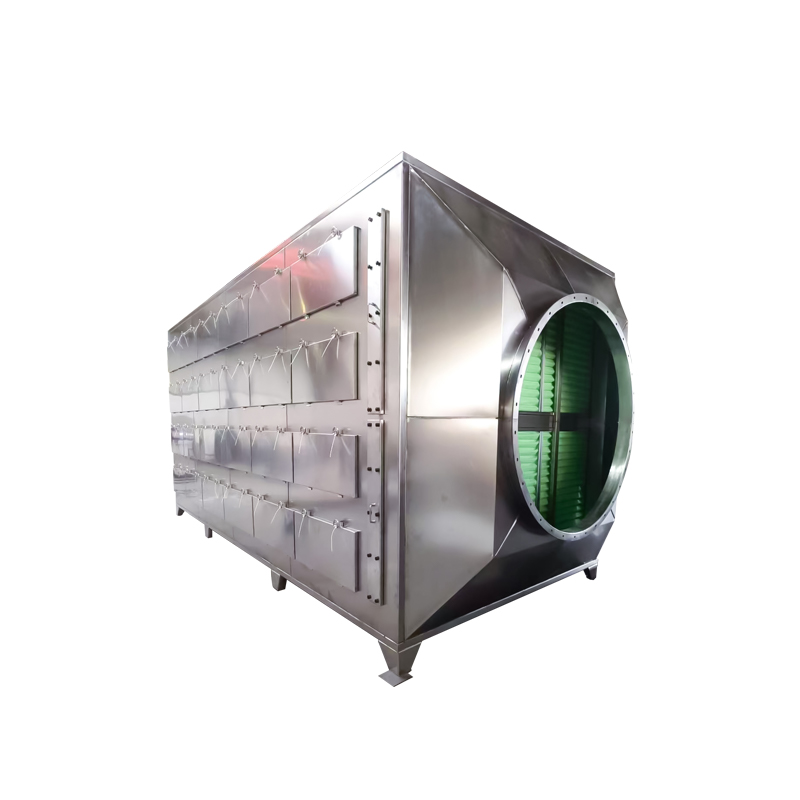 Struktur laci kotak penjerapan karbon teraktif keluli tahan karat 304