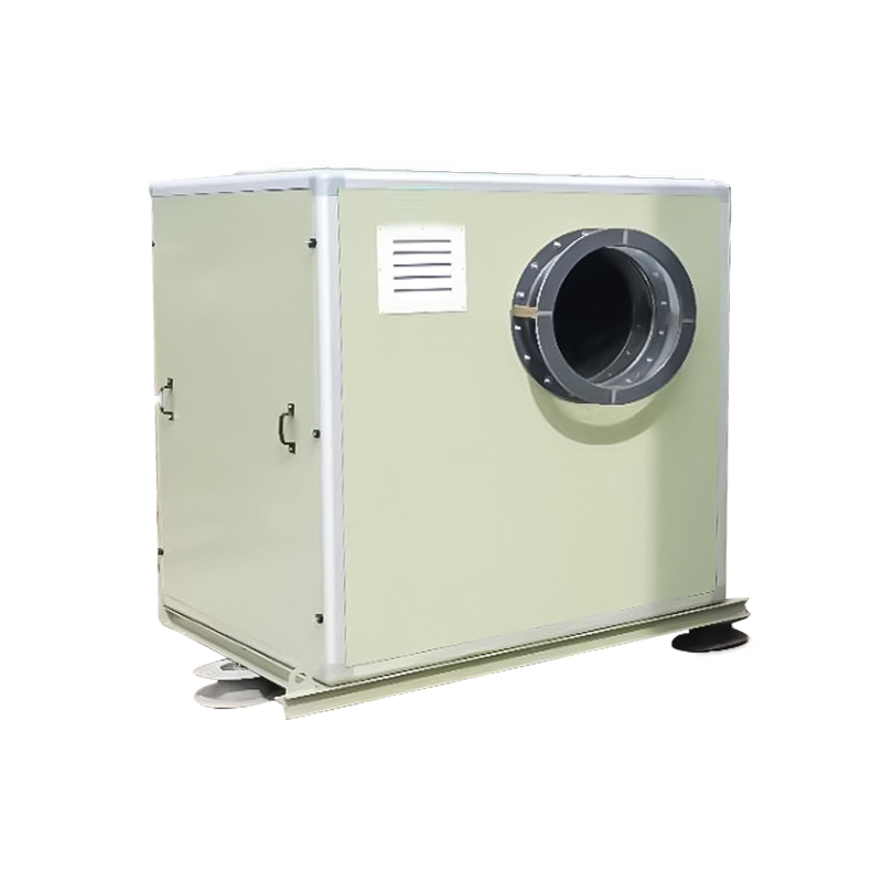 Kipas kotak kalis bunyi gentian kaca