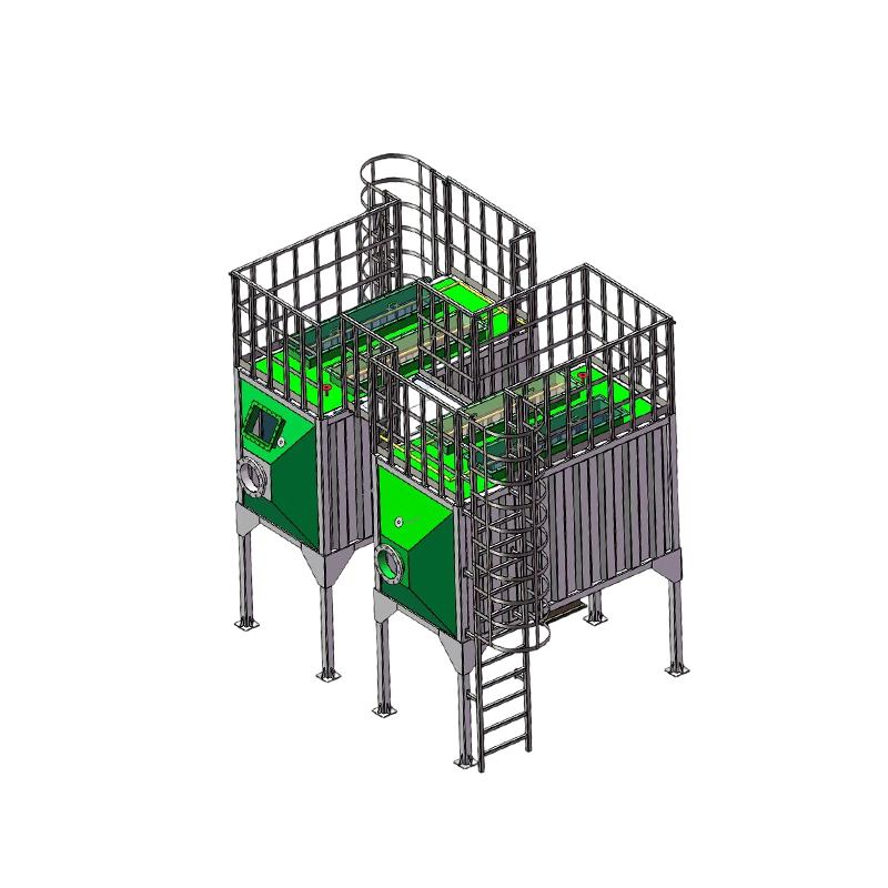 Pemuatan atas dan pemuatan sisi bawah kotak penjerapan karbon keluli karbon diaktifkan